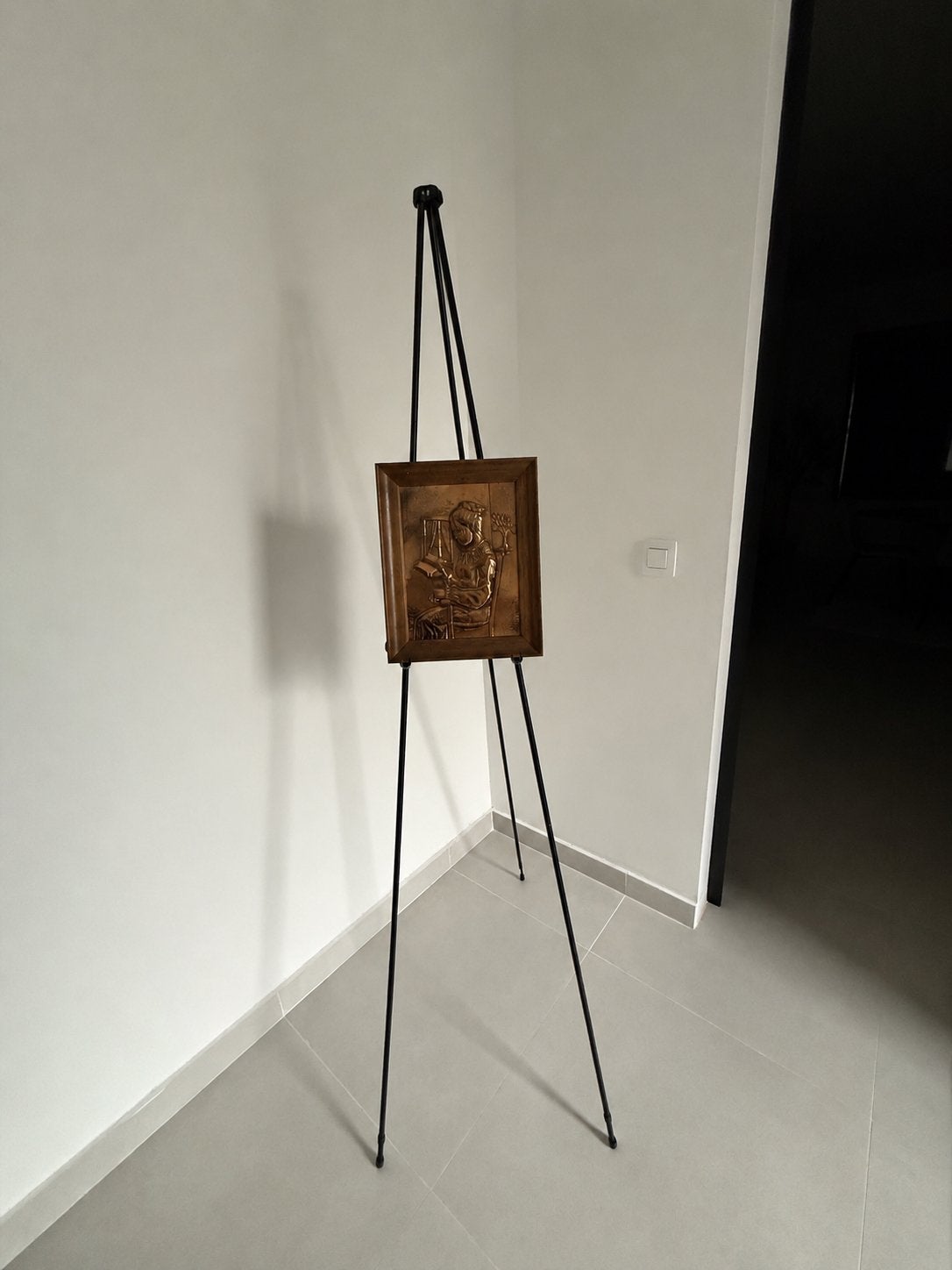 Koperen schilderij, Antiek en Kunst, Ophalen