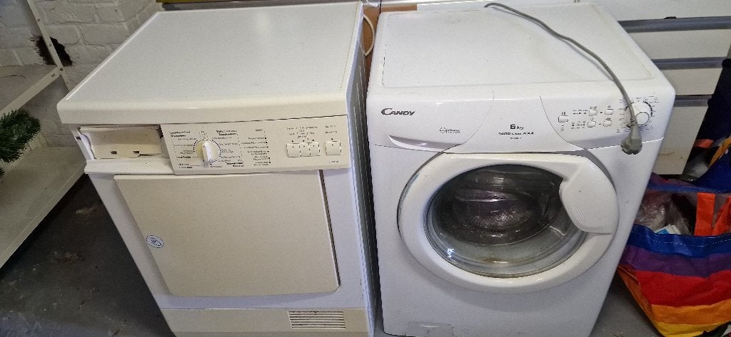 sèche-linge et machine à laver, Enlèvement, Utilisé