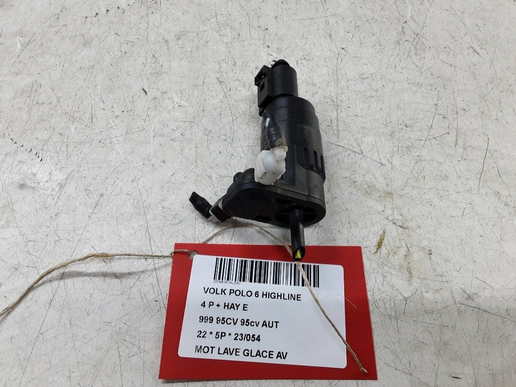 LAVE-GLACE POMPE AVANT Volkswagen Polo VI (AW1) (1K6955651), Autos : Pièces & Accessoires, Volkswagen, Mevr. I. Hauben, Utilisé
