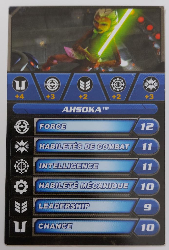 Star Wars The Clone Wars Galactic Battle Game cards BLAUW, Enlèvement ou Envoi, Comme neuf, Jeu