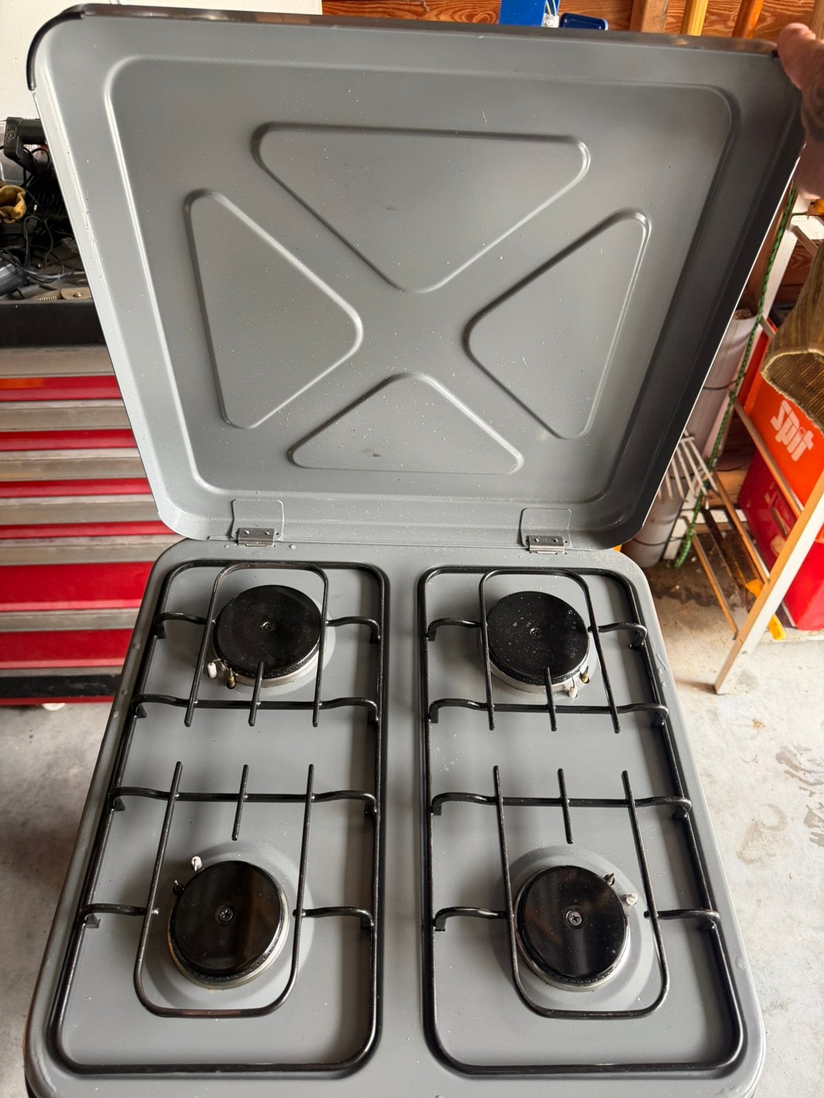 Koop bekken 4 pits, Ophalen, Zo goed als nieuw