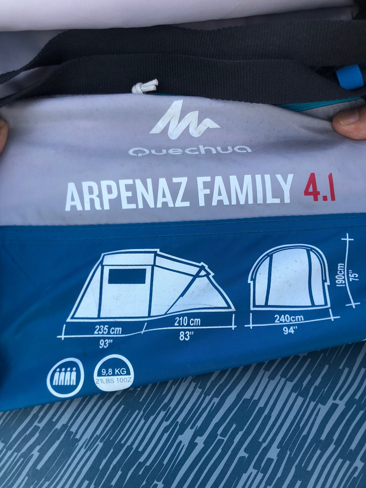 Tent, Caravans en Kamperen, Tenten, Ophalen