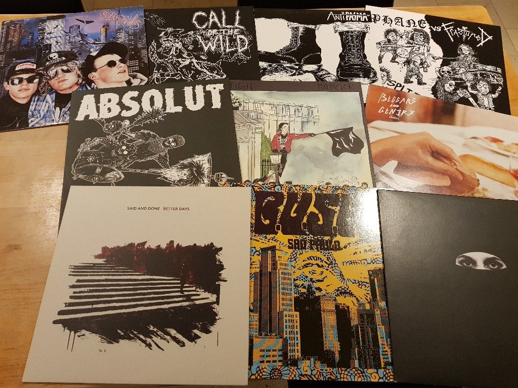Lot Rock/Punkrock/Hardcore LP's!, Ophalen, LP, Zo goed als nieuw, Inclusief poster