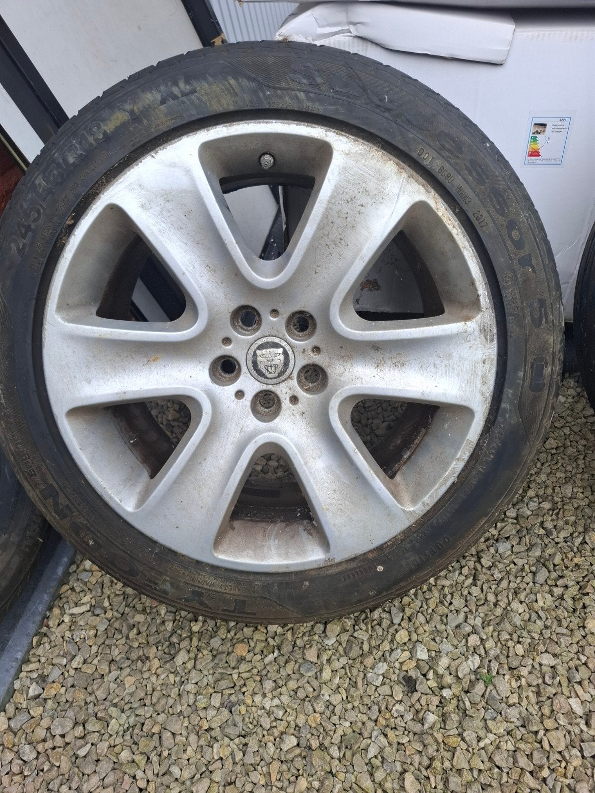 Velgen van jaguar 18 inch, Enlèvement, 18 pouces, Pneu(s)