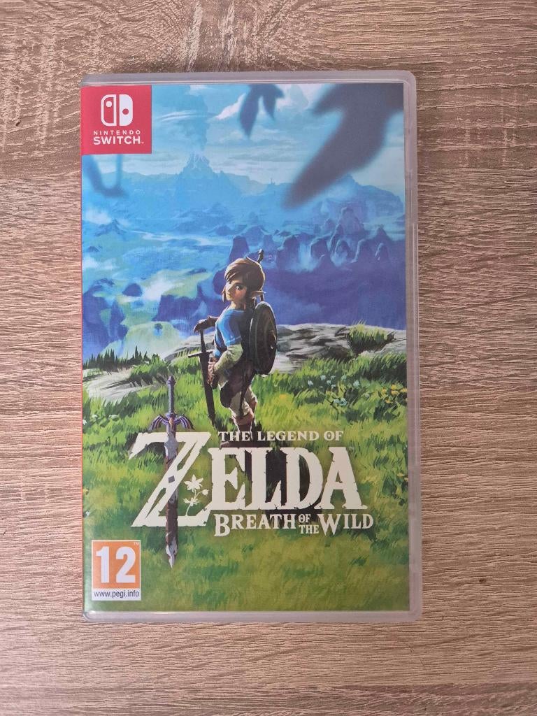 Jeu switch Zelda breath to the wild, Enlèvement, Comme neuf