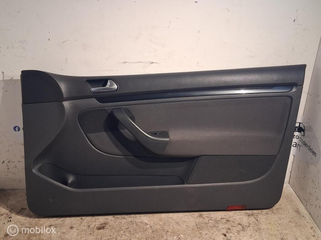 Deurpaneel RV Vw Golf V 1.4 TSI ('03-'08) 1K3867012BT, Auto-onderdelen, Gebruikt, Volkswagen, Ophalen of Verzenden, Volkswagen
