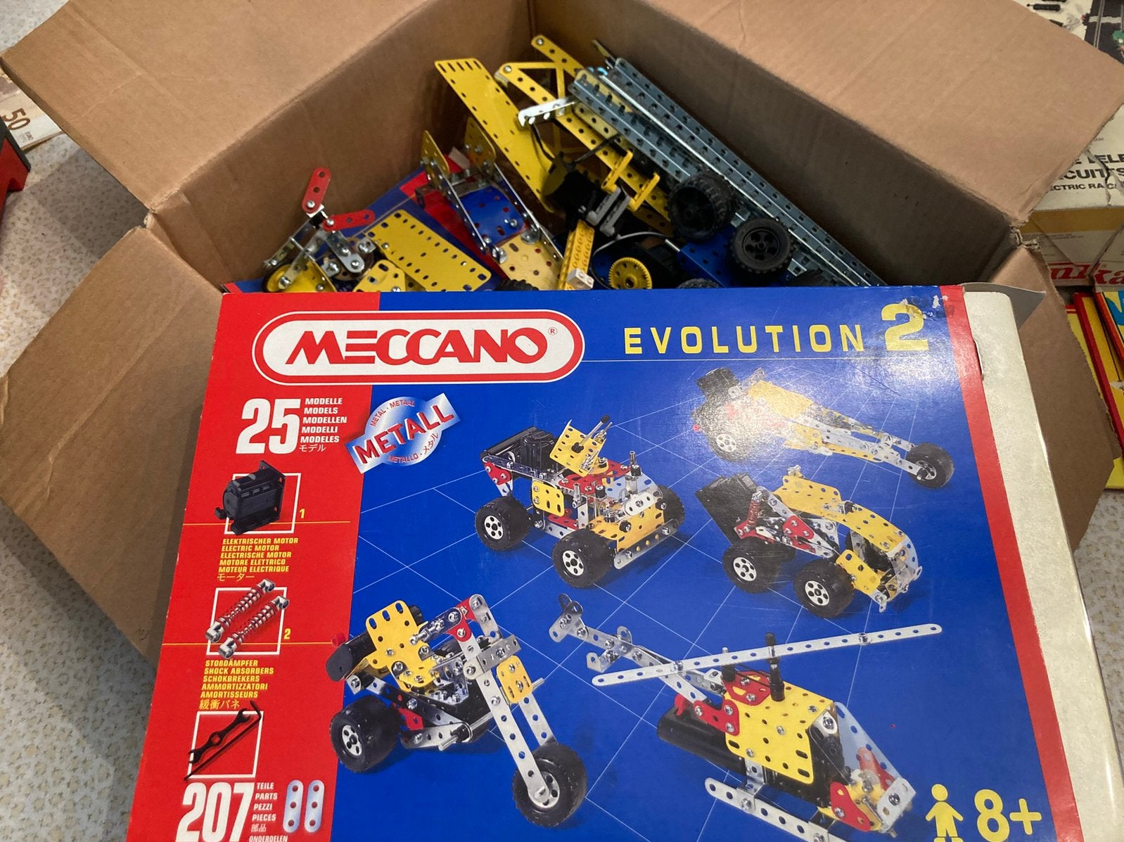 Meccano, Enlèvement, Utilisé