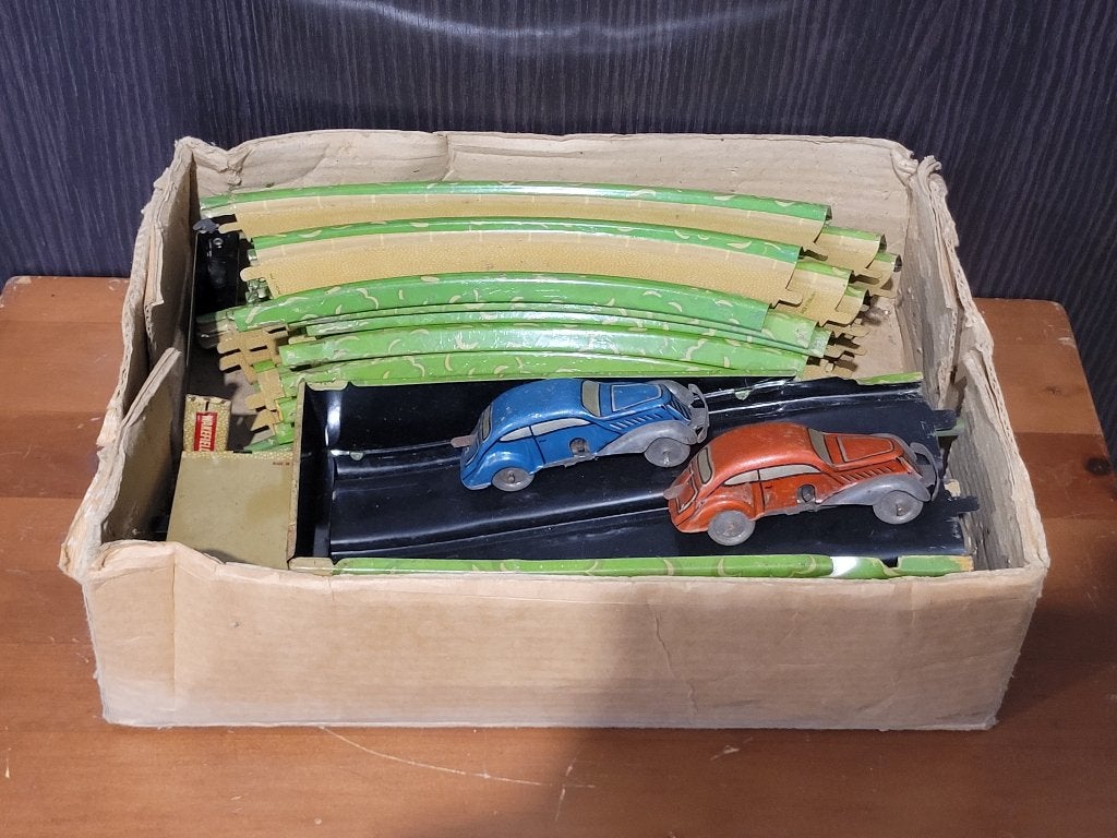 Louis Marx Streamline Speedway vintage speelgoed, Ophalen of Verzenden