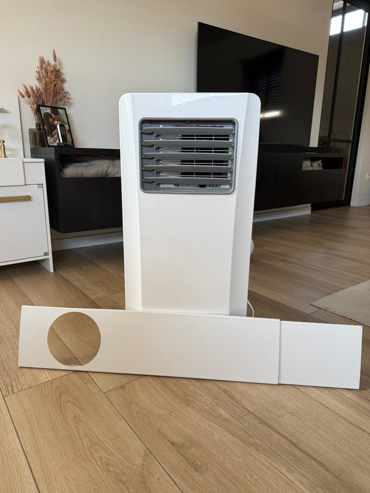Mobiele airco inclusief verstelbare afdichtingsplaat, Elektronische apparatuur, Airco's, Ophalen, Timer, Gebruikt, Minder dan 60 m³