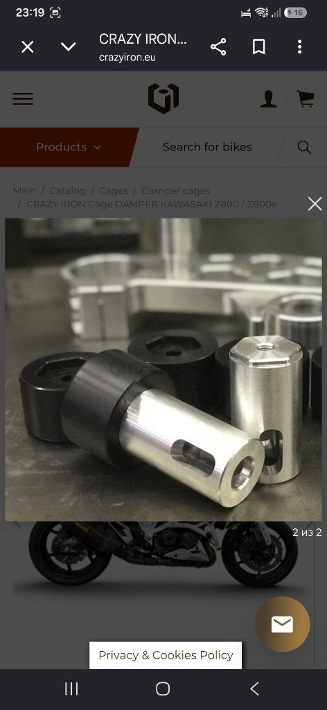 Stuntkooi z800 damped, Motoren, Ophalen, Gebruikt