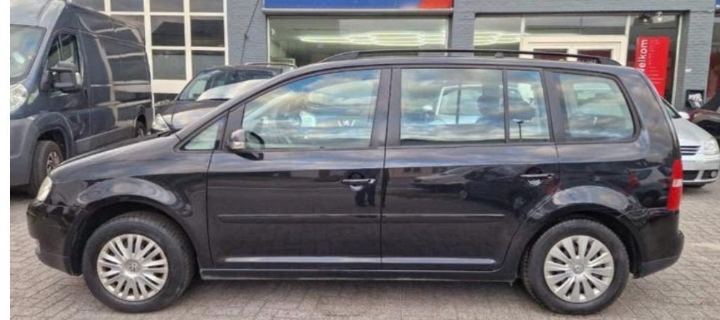 Volkswagen Touran – 1.6 Benzine 190000km 7 Plaatsen EXPORT, Auto's, 75 kW, Stof, 4 cilinders, 1600 cc
