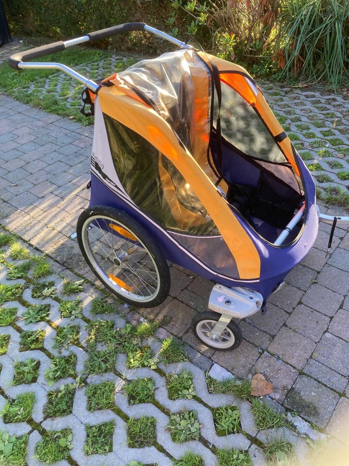 Fietskar iChariot, Fietsen en Brommers, Ophalen, Opvouwbaar, Kinderkar, Gebruikt