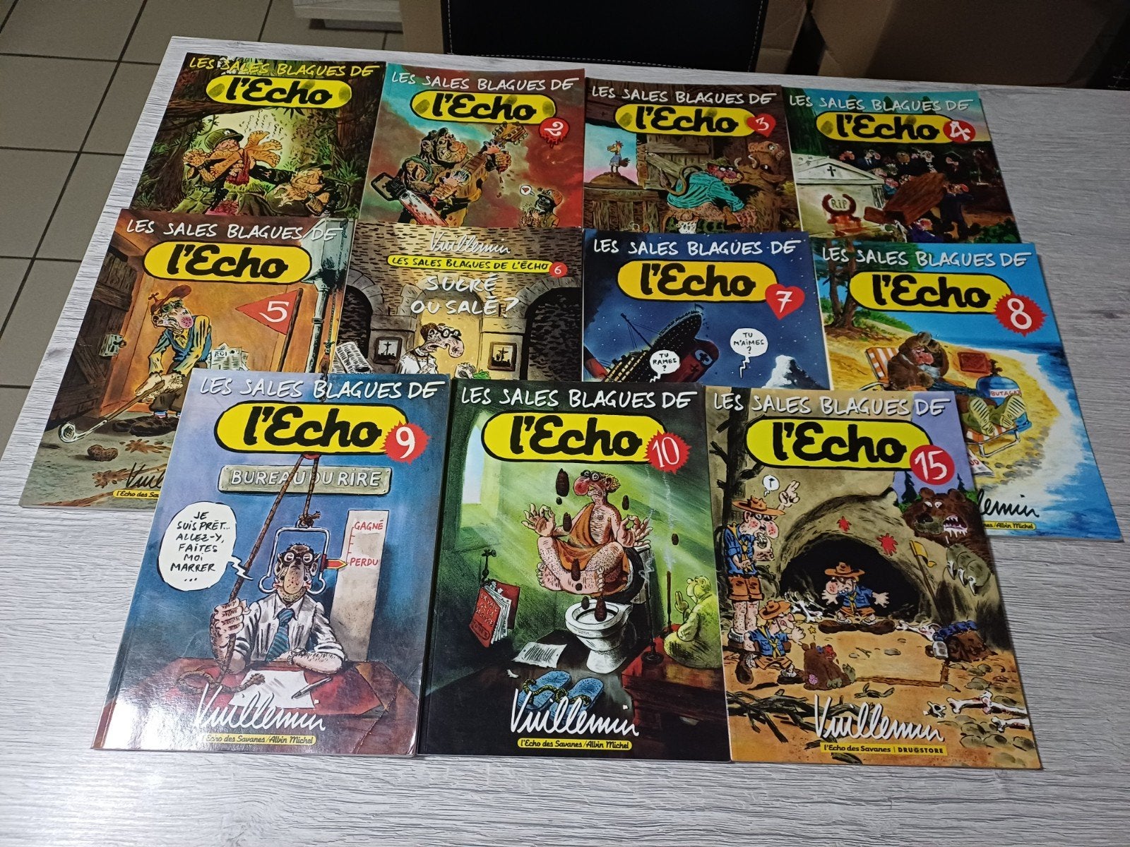BD Les Dirty Jokes de L'Echo, Meerdere stripboeken, Ophalen of Verzenden