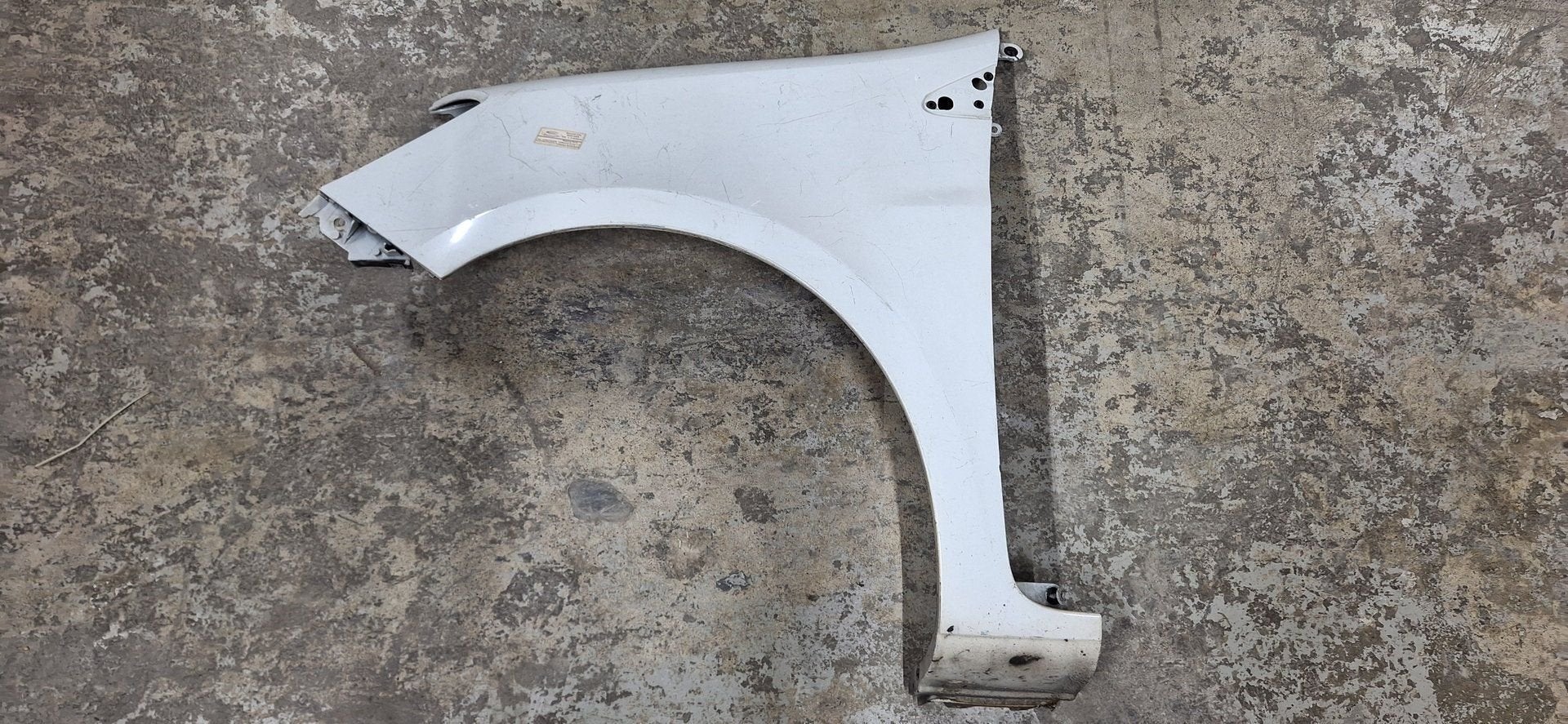 Renault Clio III Spatbord Links-voor 2005-2009 Wit Origineel, Auto-onderdelen, Gebruikt, -, Renault, -