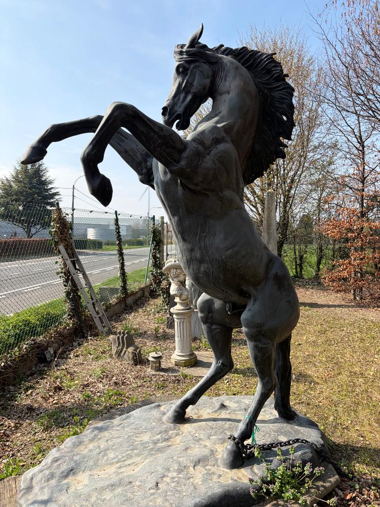 Cheval en bronze, Antiquités & Art, Enlèvement, Bronze