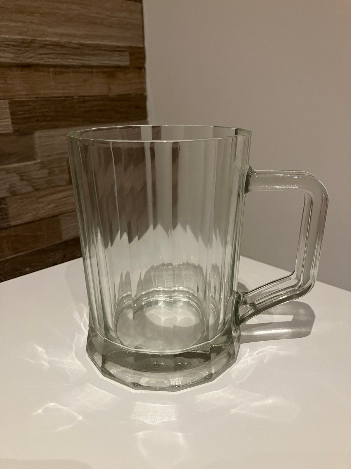 Ravenhead pint glas / groot bierglas met handvat, Ophalen of Verzenden, Zo goed als nieuw, Bierglas