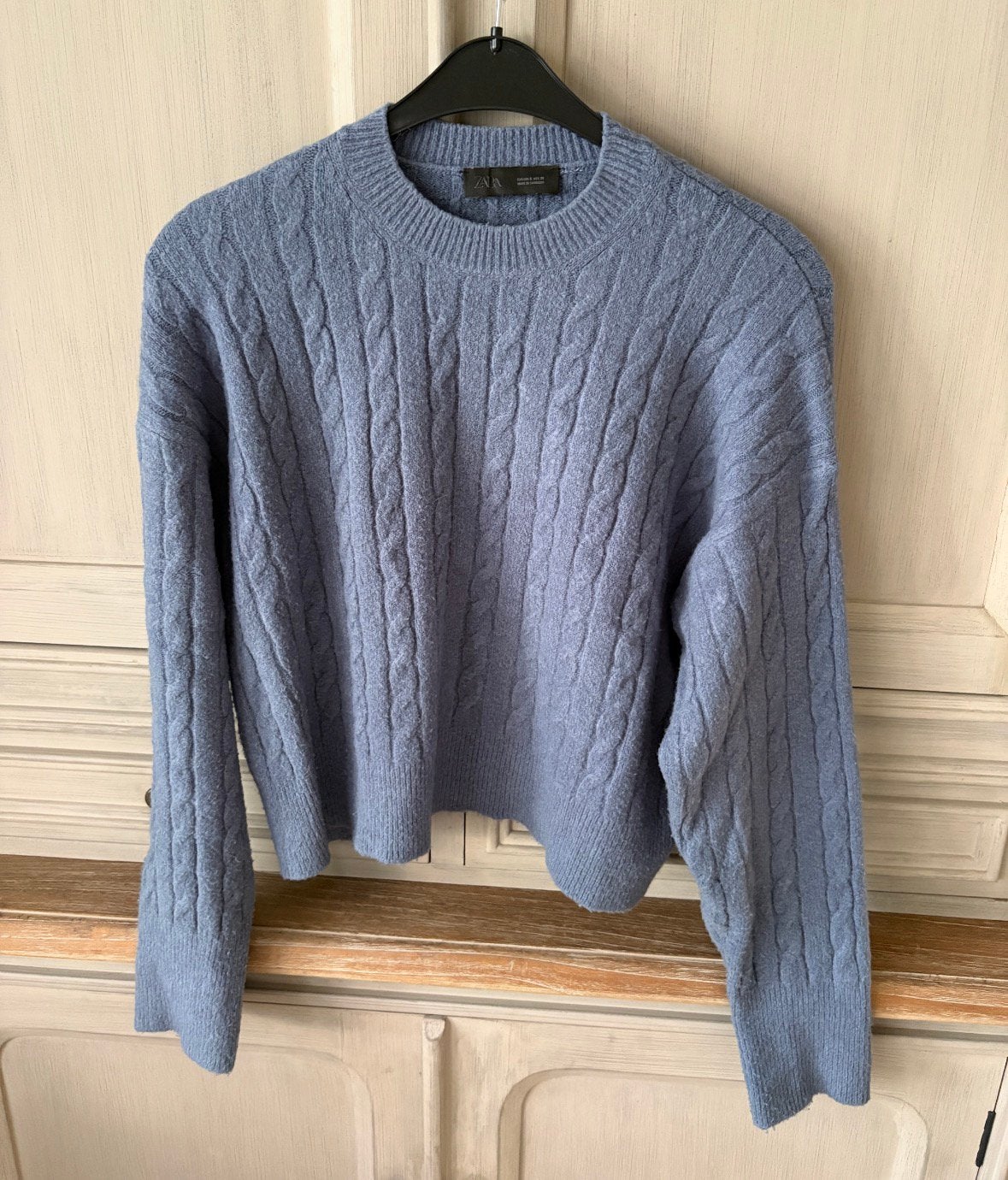 Zara heel zachte trui blauw maat S 36, Ophalen of Verzenden, Zo goed als nieuw, Maat 36 (S), Blauw
