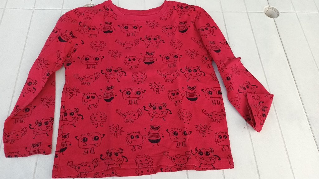 T-shirt met lang mouwen - Maat 122, Gebruikt, Ophalen of Verzenden, Shirt of Longsleeve, Primark