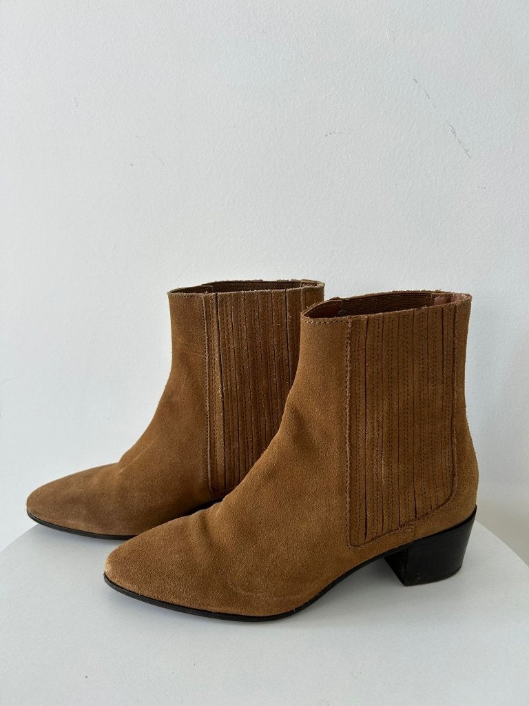 Laarzen Zara 37, Kleding | Dames, Schoenen, Bruin, Zara, Lage of Enkellaarzen, Ophalen of Verzenden