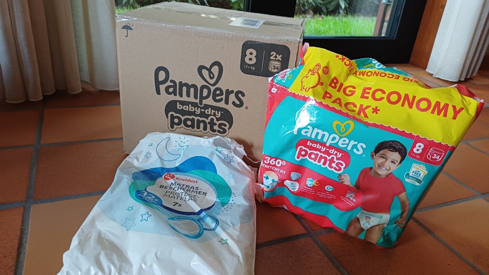 Pampers luierbroekjes maat 8 - 84 stuks!!, Enlèvement ou Envoi