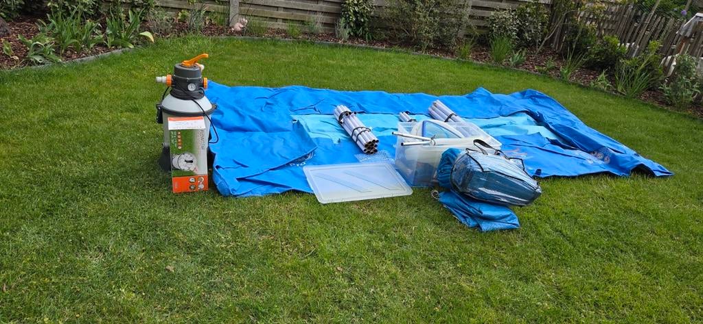 Zwembad Bestway 4m x 2,1m, Tuin en Terras, Zwembaden, Ophalen