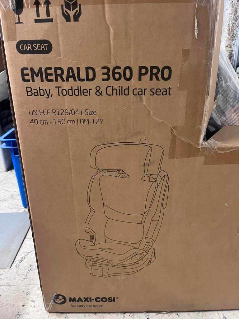 Maxi-cosi emerald 360 pro, Kinderen en Baby's, Autostoeltjes, Verstelbare rugleuning, Nieuw, Ophalen of Verzenden, Isofix
