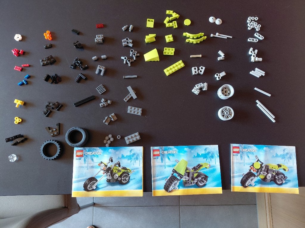 Lego creator (voor kinderen tussen 5-12 jaar), Enlèvement ou Envoi, Lego, Ensemble complet, Comme neuf