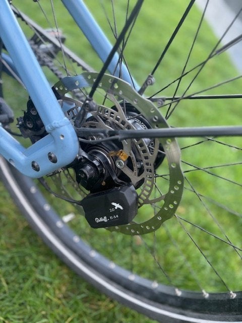 Riese & Müller Load5 75 Rohloff – Arctic – 725Wh – IBS, Fietsen en Brommers, Zo goed als nieuw, 2 kinderen, Elektrisch, Schijfrem