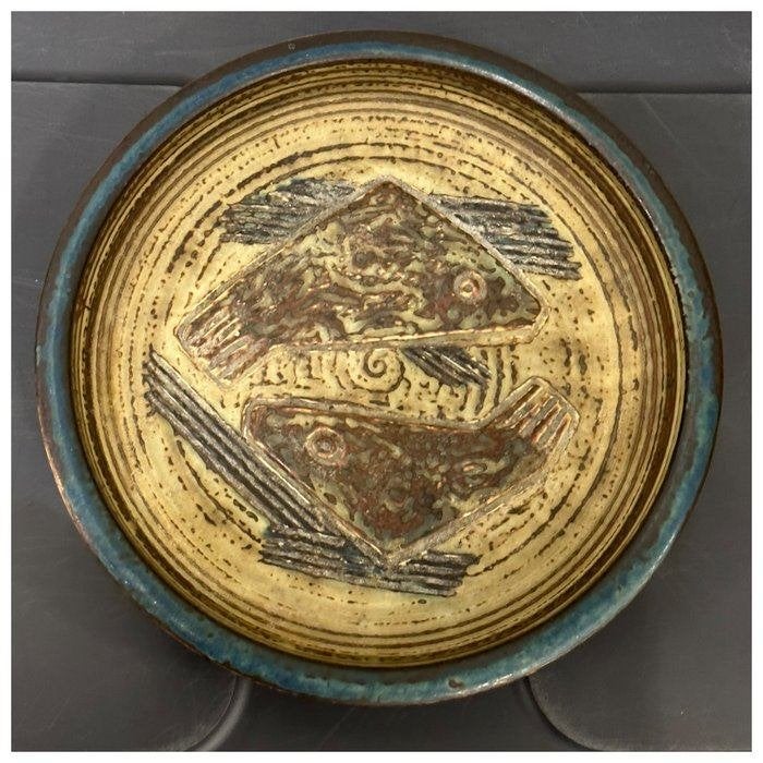 Plat en céramique Jorgen Mogensen, Antiquités & Art, Enlèvement ou Envoi