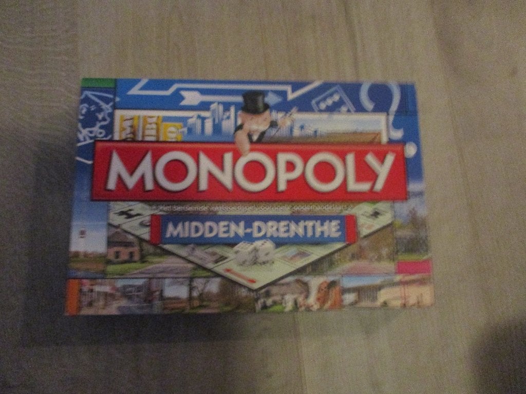 jeu de plateau new Monopoly Midden - Drenthe Monopolie, 1 ou 2 joueurs, Enlèvement ou Envoi, Neuf, Monopoly