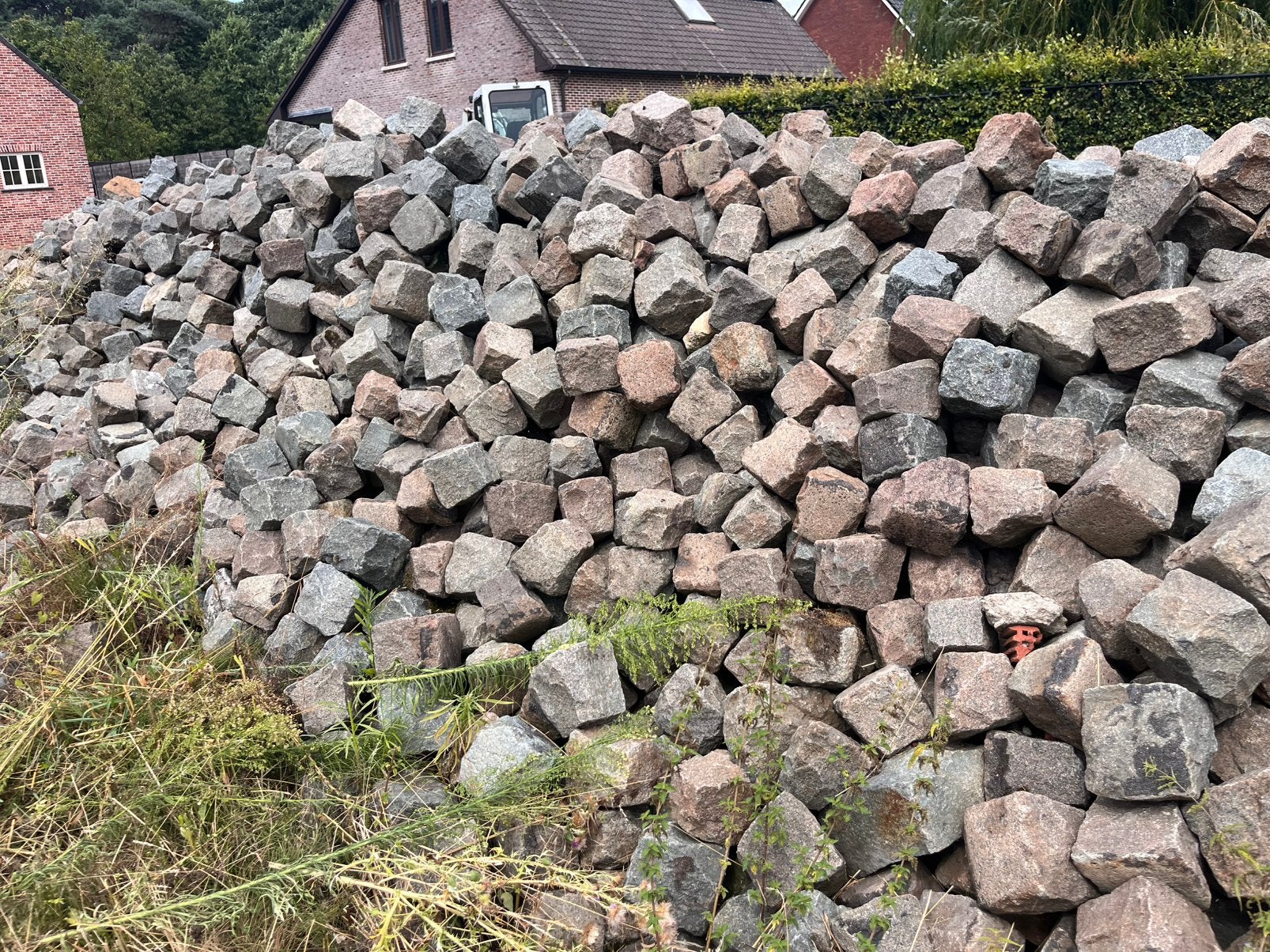 Kasseien  60 m3, Tuin en Terras, Ophalen, Gebruikt