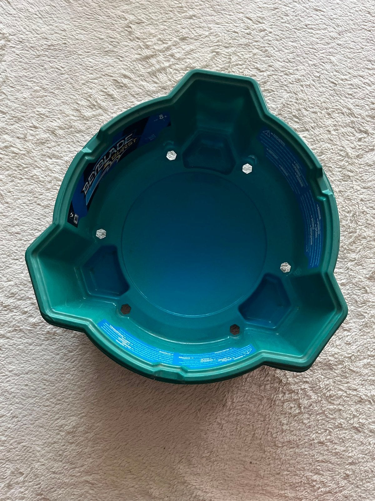 beyblades+ stadion, Ophalen, Gebruikt