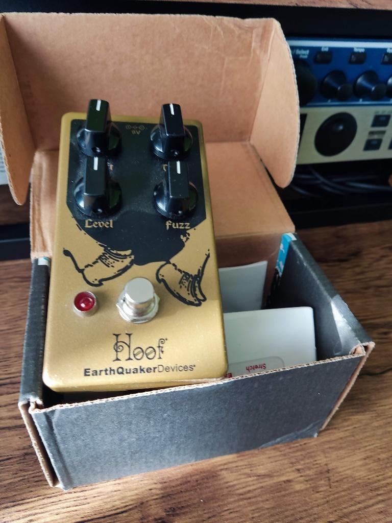 Pédale Fuzz « the Hoof » V2 - dispositifs antisismiques, Enlèvement ou Envoi, Neuf, Distortion, Overdrive ou Fuzz