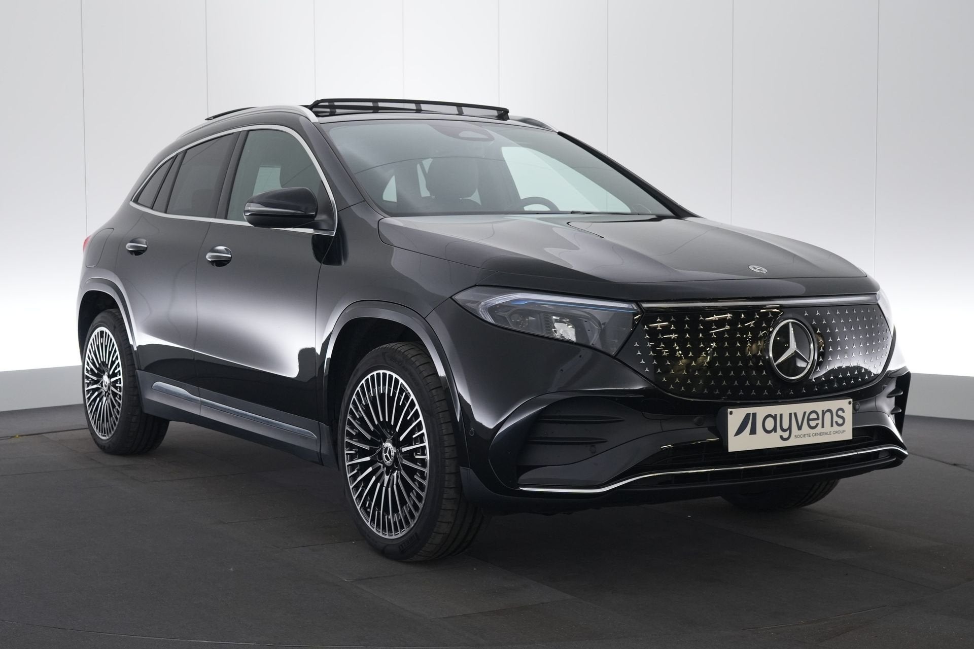 (2HGS786) MERCEDES-BENZ EQA, Auto's, Automaat, Gebruikt, Alcantara, Zwart