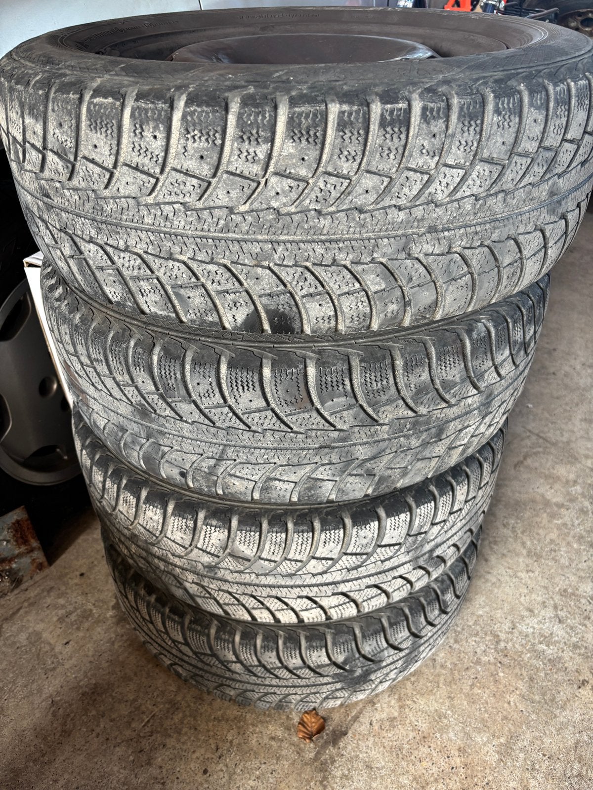 Winterbanden met velg, Auto-onderdelen, Banden en Velgen, Ophalen, Gebruikt, 15 inch, Banden en Velgen