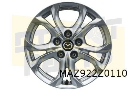 Mazda CX-3 velg alu. 6.5J x 16" (design 156 / zilver) Origin, Neuf, -, Véhicule de tourisme, -