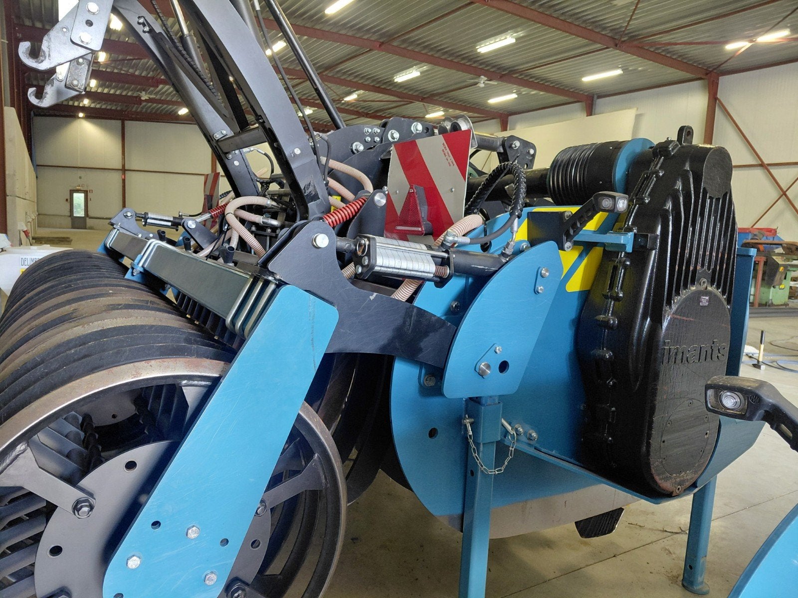 Imants spitmachine 48wx, Ophalen