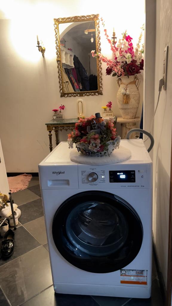 machine à laver Whirpool 8KGS super etat A++ !, Enlèvement ou Envoi, Programme lavage à la main, 8 à 10 kg, 90 à 95 cm