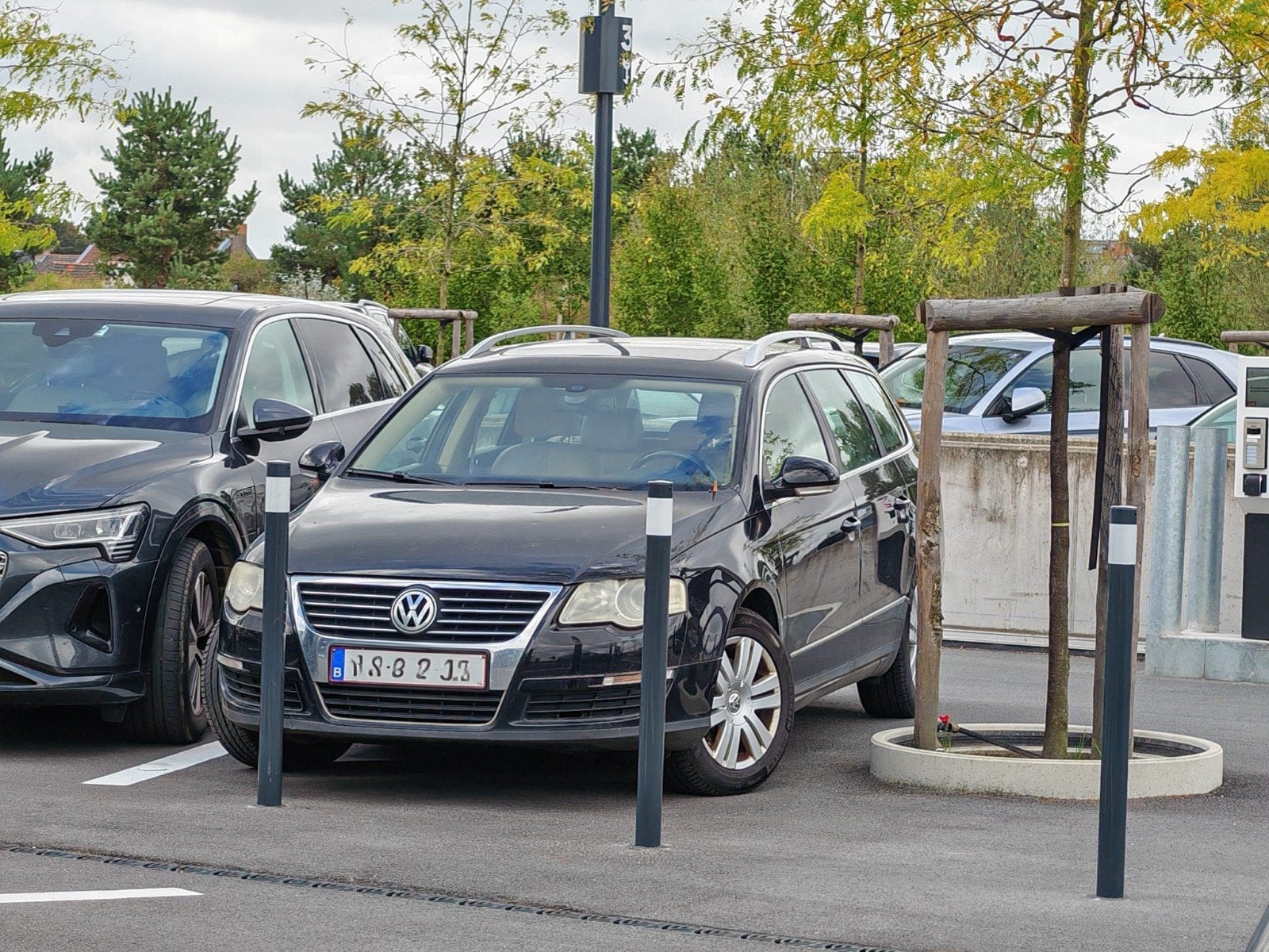 VW Passat variant Highline 2.0 FSI benzine 150 pk - Break B6, Auto's, Volkswagen, Voorwielaandrijving, Beige, 4 cilinders, Blauw