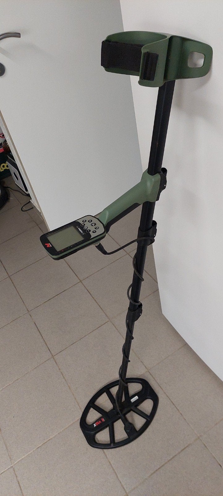 Minelab X-TERRA metaaldetector Perfecte staat, Hobby en Vrije tijd, Metaaldetectors, Meer dan 30 cm, Ophalen of Verzenden, Zo goed als nieuw