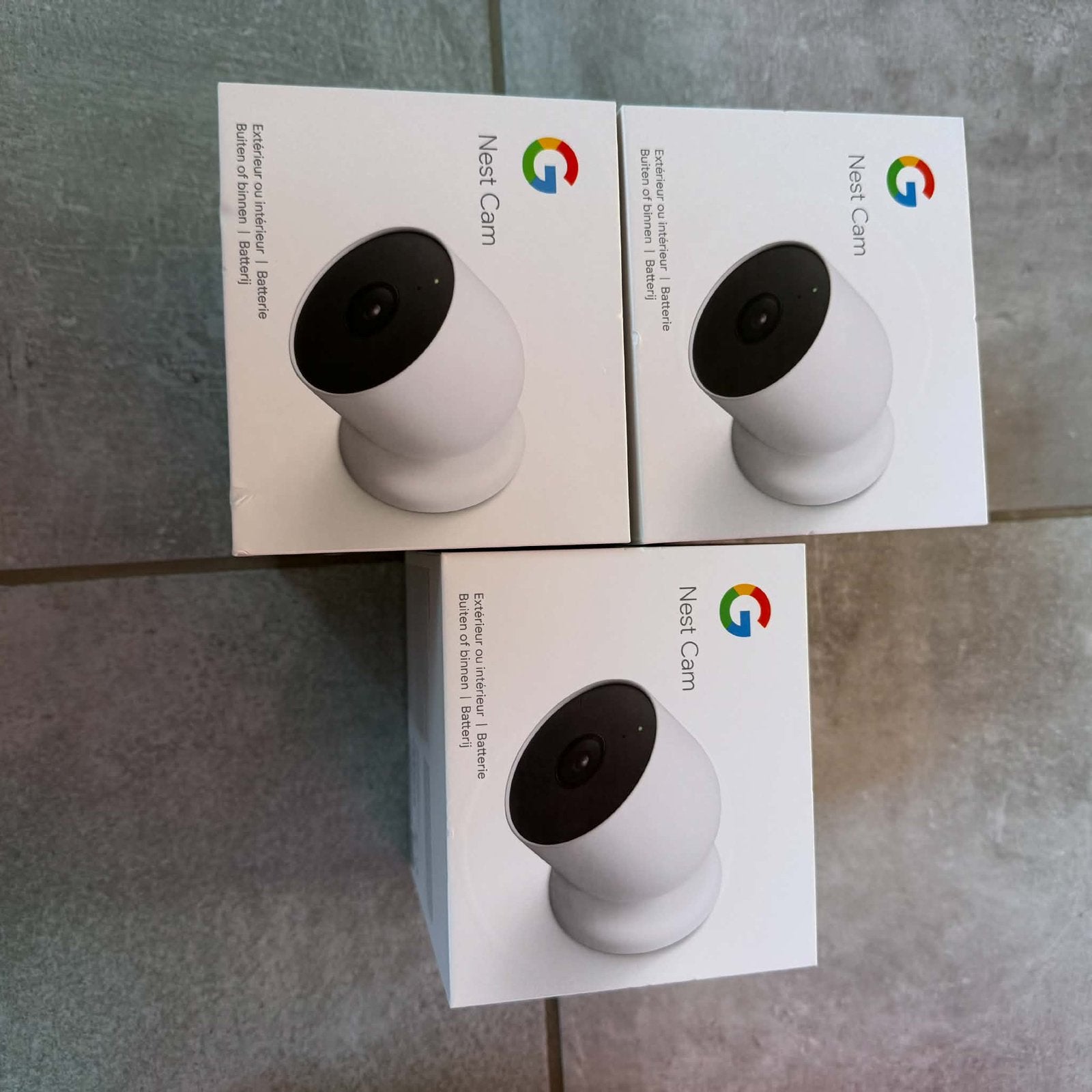 3 Google Nest Crome Cam, Ophalen, Gebruikt, Overige merken