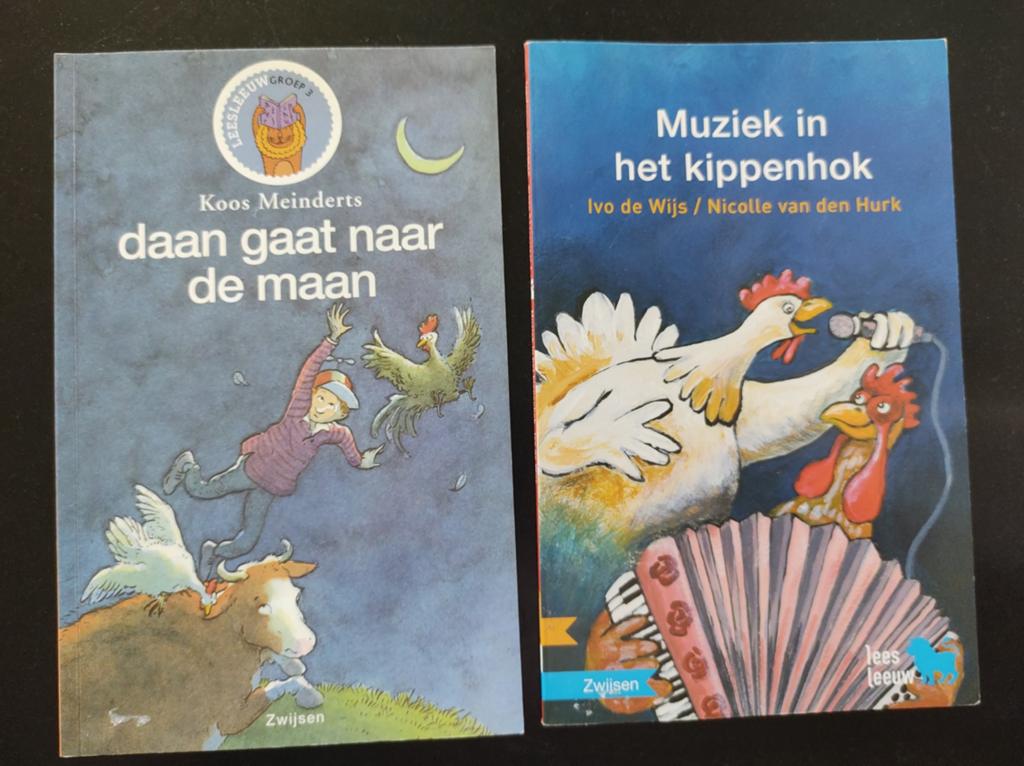 Set van 2 boekjes 'leesleeuw', Zwijsen, groep 3/1e leerjaar,, Boeken, Ophalen of Verzenden
