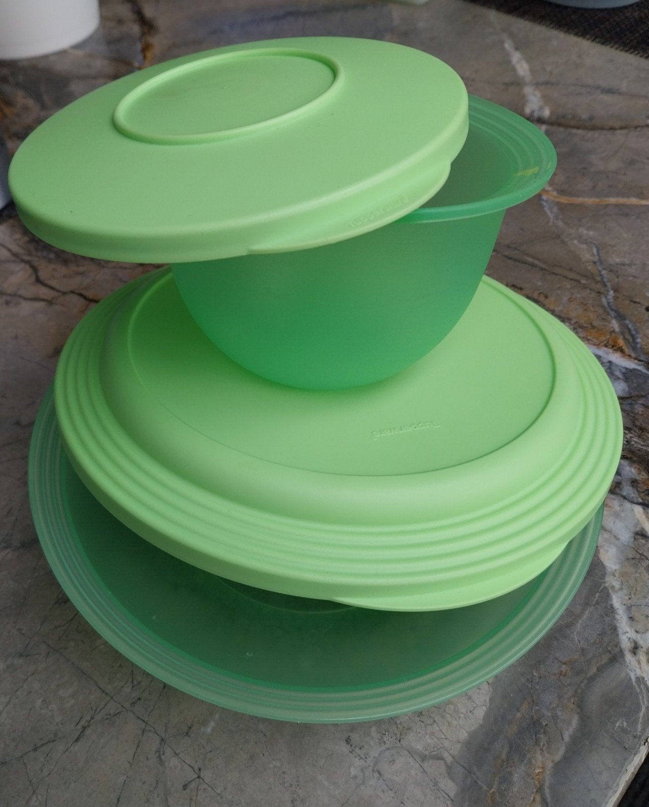 tupperware, Ophalen, 550 ml, Met deksel