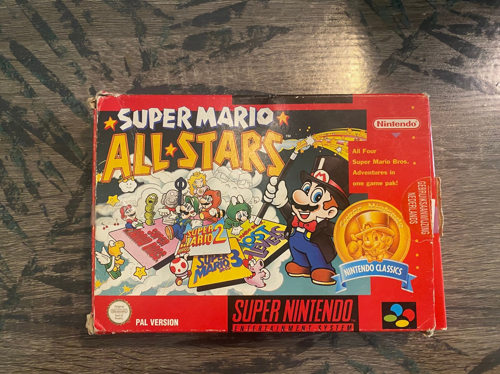 Super Mario All-Stars (PAL), Consoles de jeu & Jeux vidéo, Jeux | Nintendo Super NES, Enlèvement
