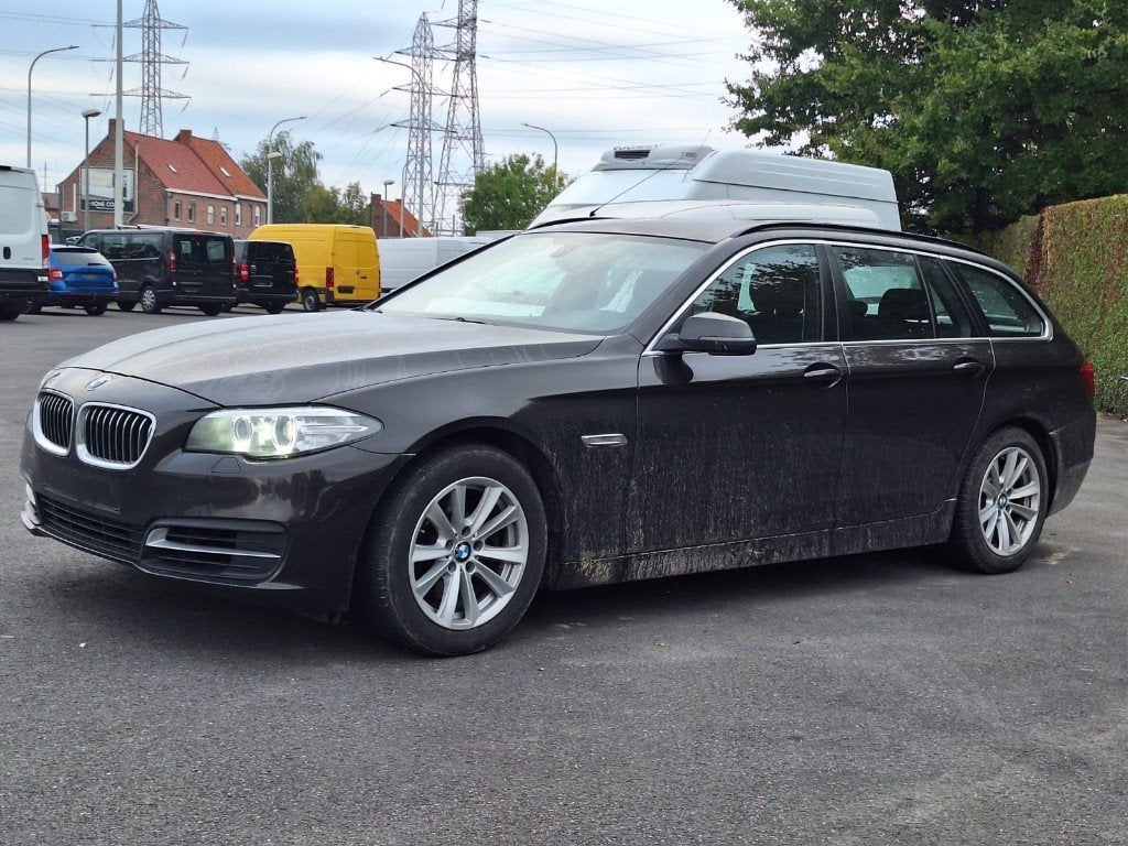bmw 518d 2.0d 150pk 2016, Auto's, Achterwielaandrijving, 1995 cc, 4 cilinders, Leder