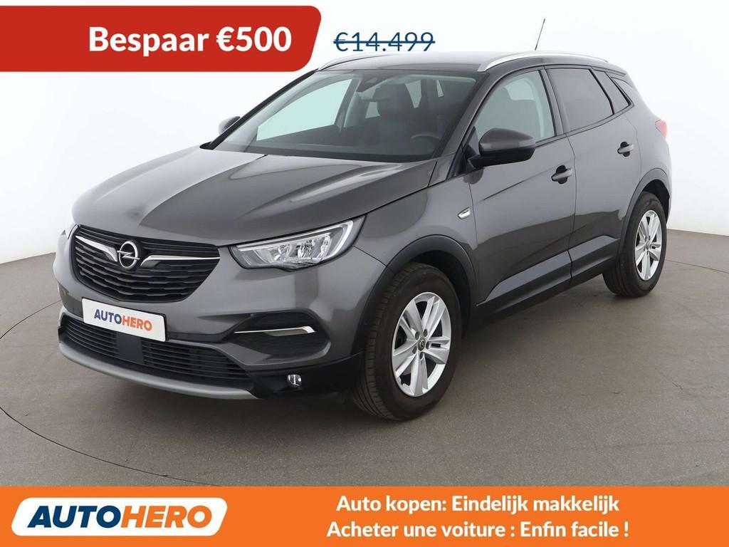 Opel Grandland X 1.2 Turbo Elegance (automatique), Autos, Argent ou Gris, Achat, Euro 6, 96 kW