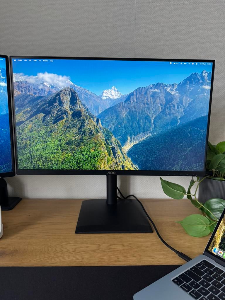 AOC USBC Monitor, Ophalen, 101 t/m 150 Hz, Full HD, Zo goed als nieuw