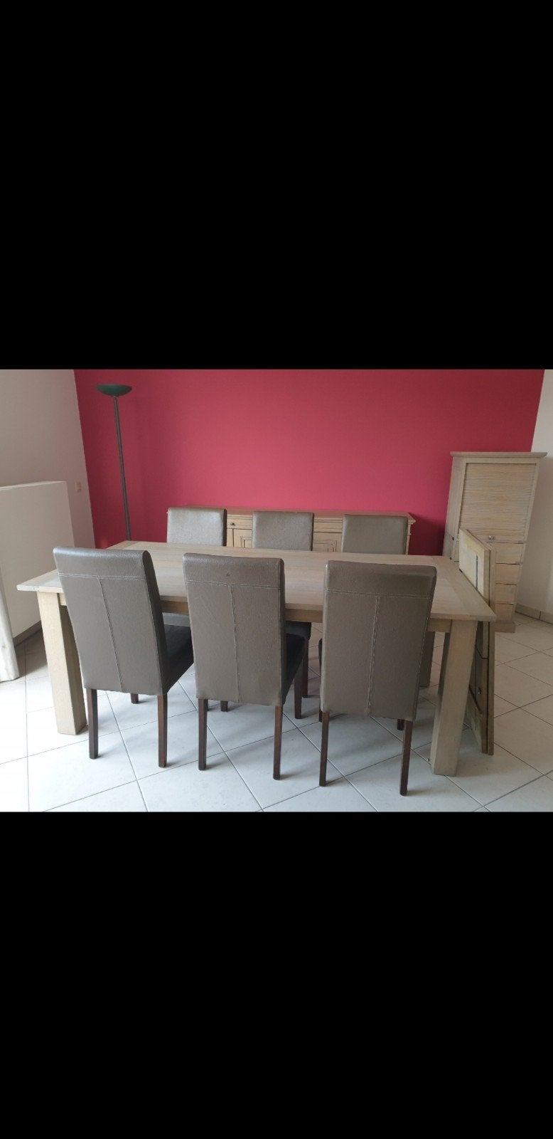salle à manger, Enlèvement