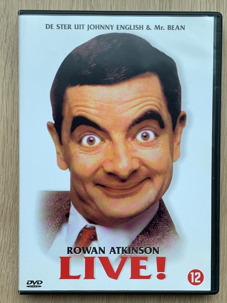 Rowan Atkinson Live! DVD, Enlèvement ou Envoi, Comme neuf, Programmes TV ou Sketchs