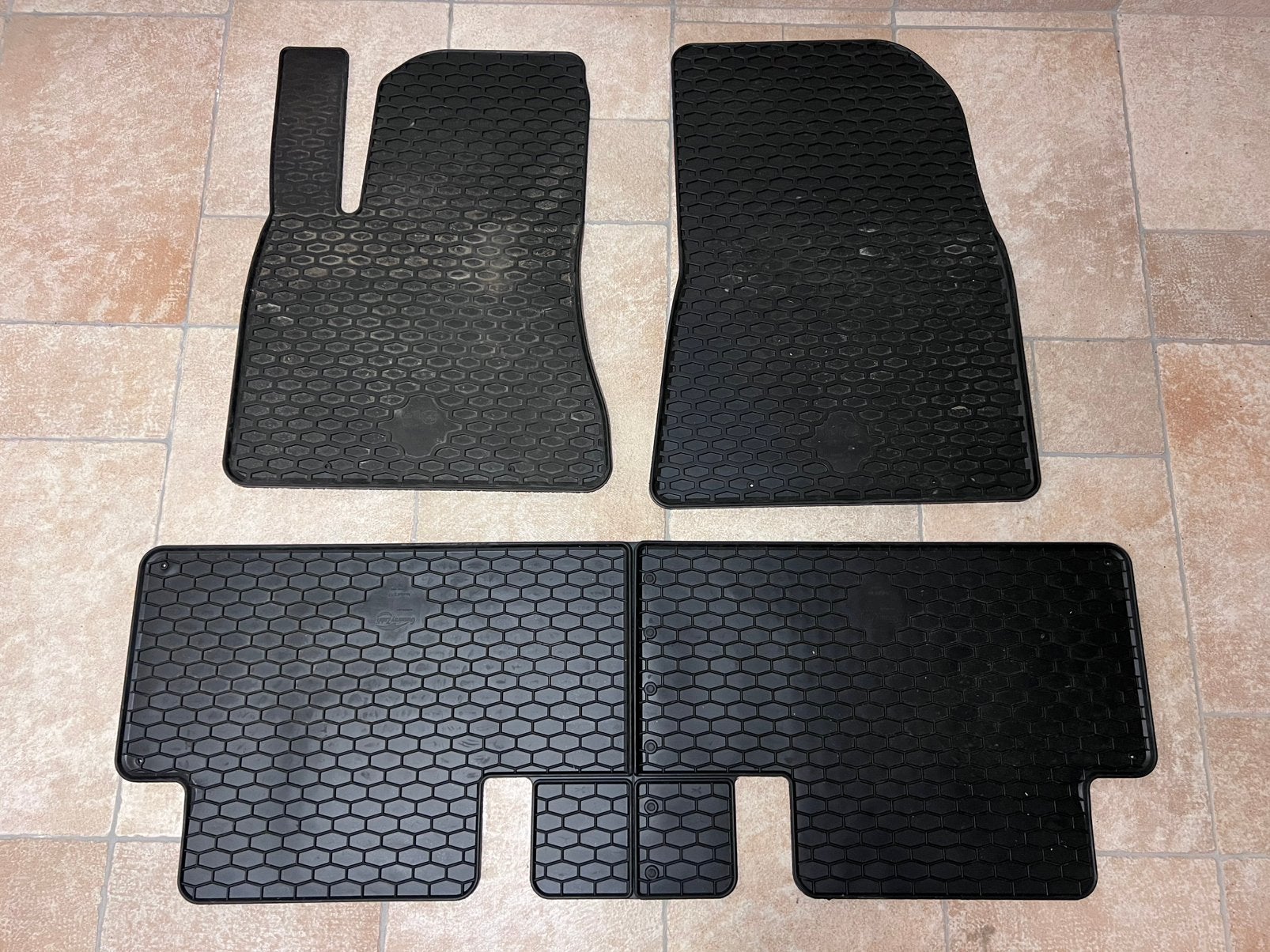Tapis de sol et coffre caoutchouc Tesla model 3, Enlèvement, Comme neuf